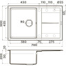 Мойка OMOIKIRI SUMI 79-BE Tetogranit/ваниль 4993663