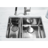 Мойка OMOIKIRI TADZAVA 58-2-U/I-IN-R ULTRA 15 нержавеющая сталь/нержавеющая сталь 4997117