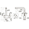 Смеситель OMOIKIRI Nagano-SL Sicilian lemon 4994435